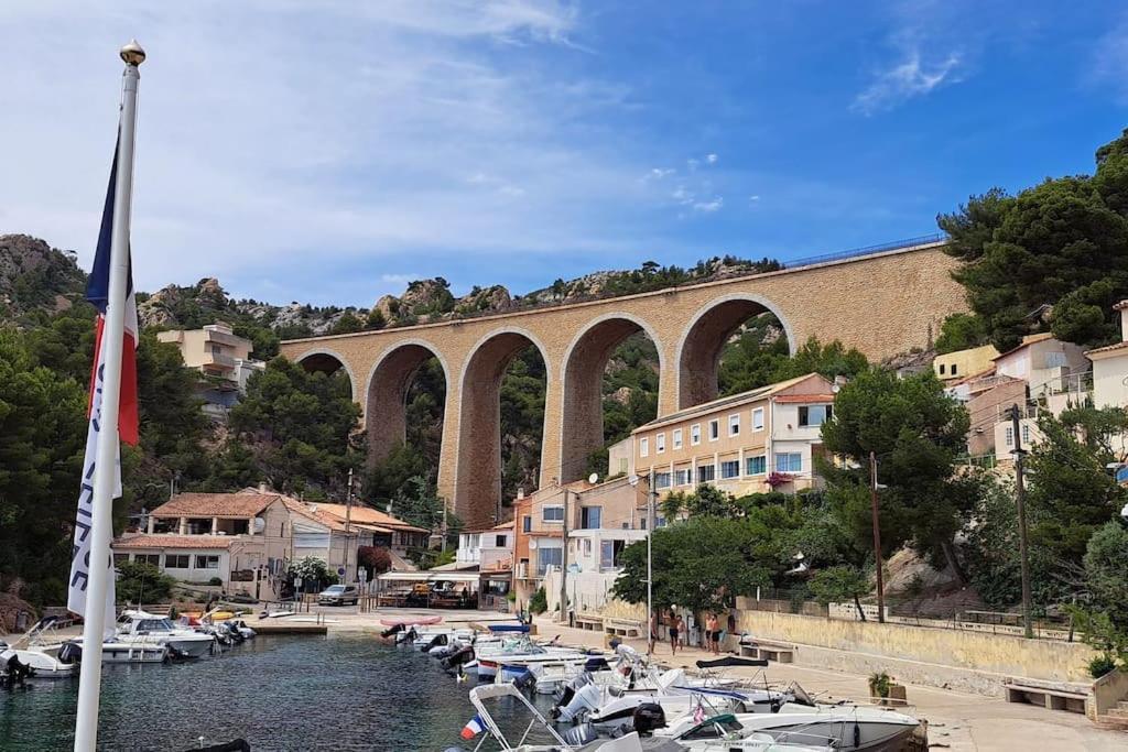 Magnifique T2 - Les Pieds Dans L'Eau Piscine/Plage Carry-le-Rouet Exterior photo